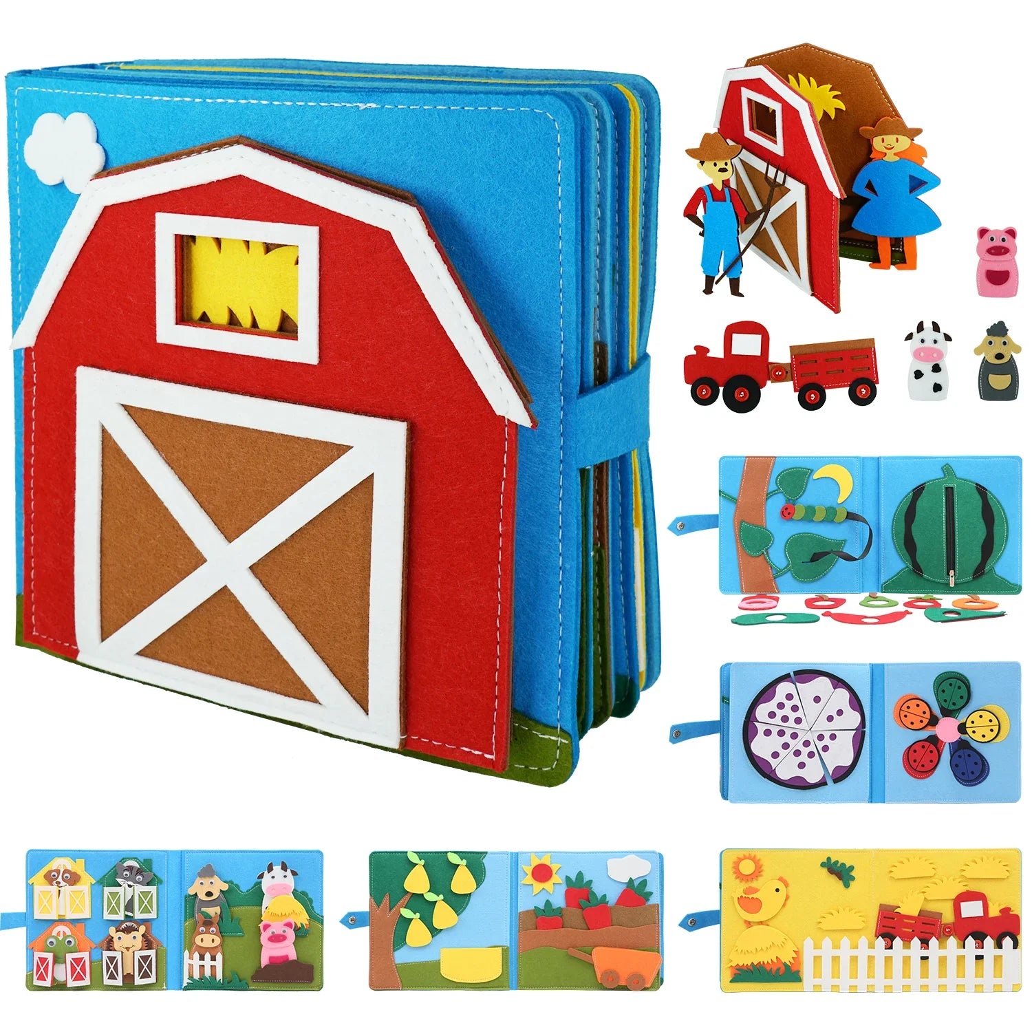 Arden Lane Farm Animals Busy Board
