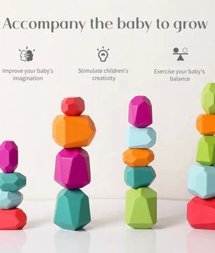 Arden Lane DIY Wooden Stacking Stones