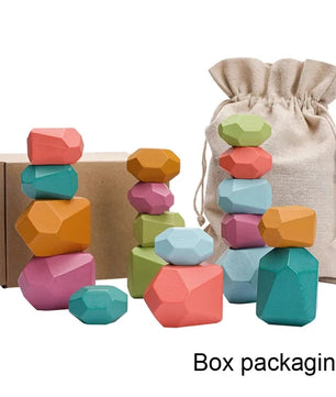 Arden Lane DIY Wooden Stacking Stones