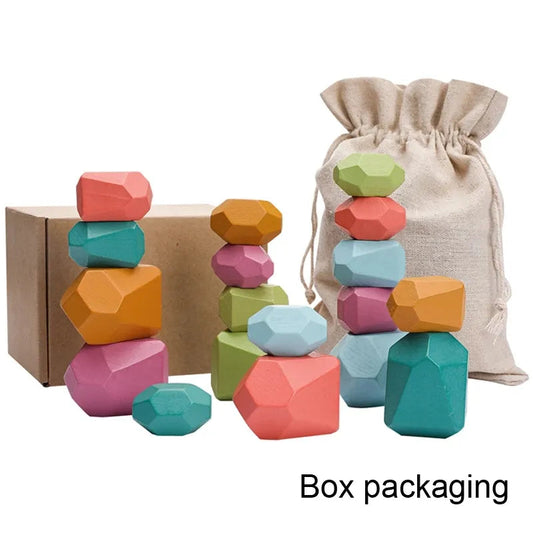 Arden Lane DIY Wooden Stacking Stones