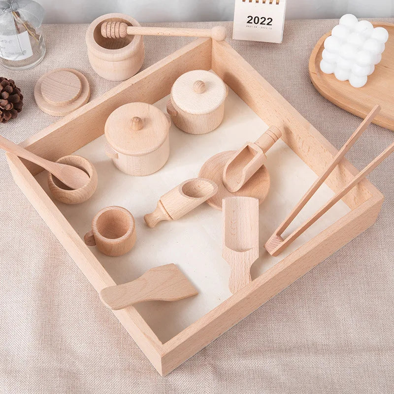 Arden Lane Sensory Simulated Kitchen Pretend Play Set