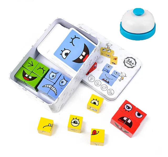 Arden Lane Wooden Cube Face Changing Building Blocks