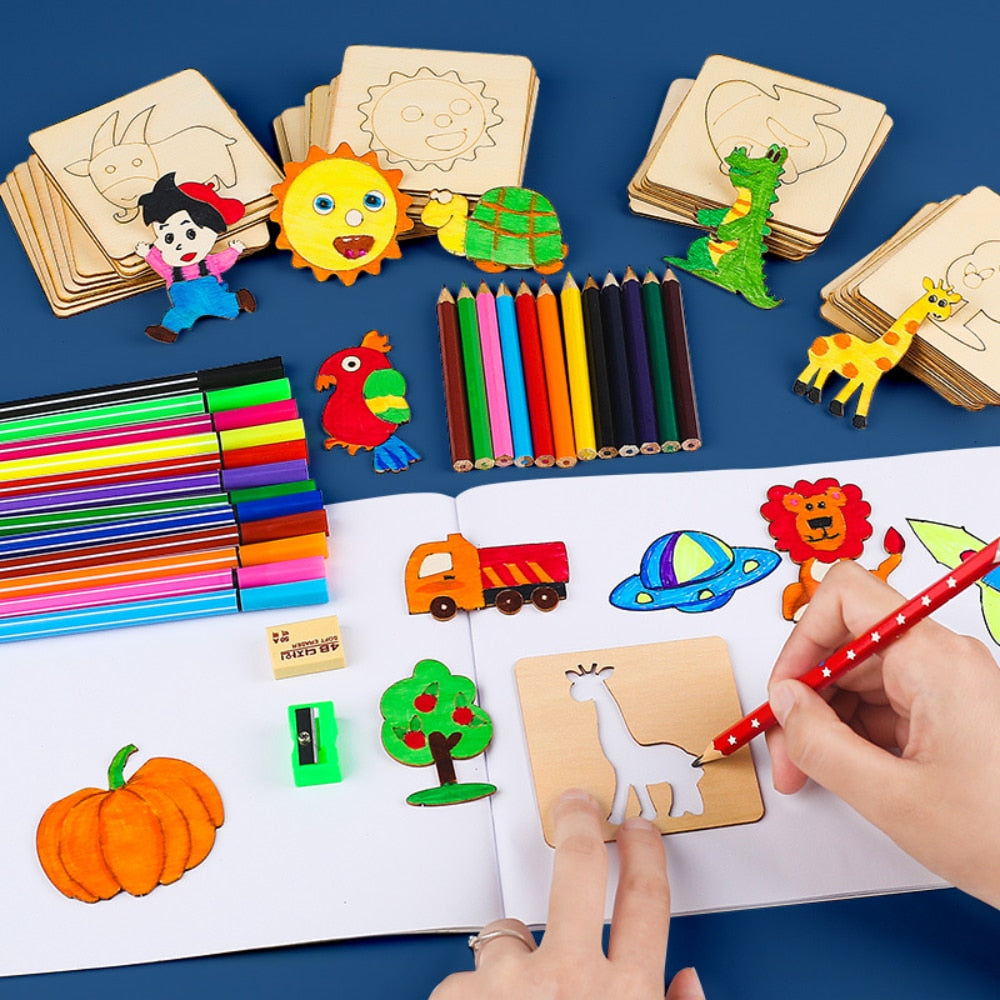 Arden Lane DIY Drawing Templates (20 Pcs)