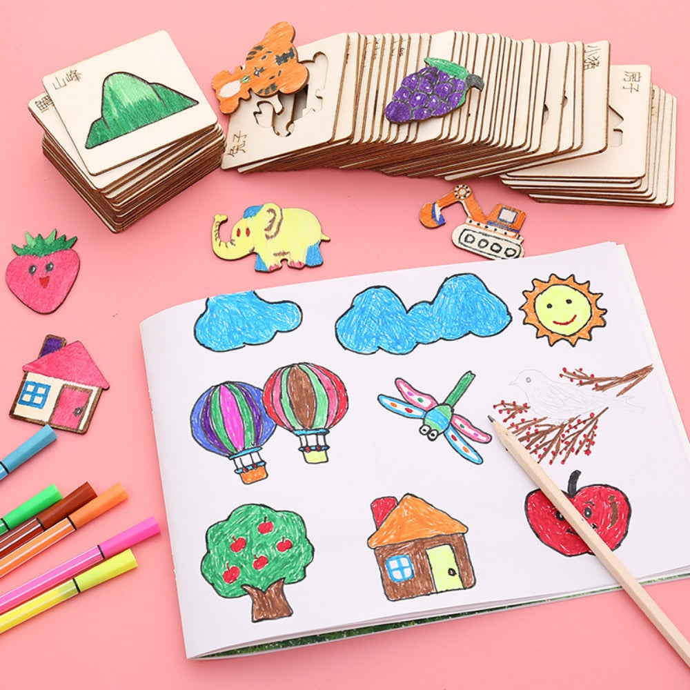 Arden Lane DIY Drawing Templates (20 Pcs)