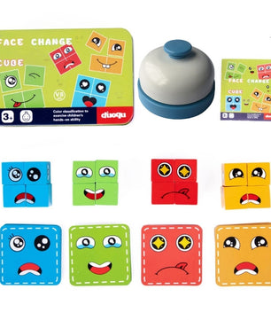 Arden Lane Wooden Cube Face Changing Building Blocks