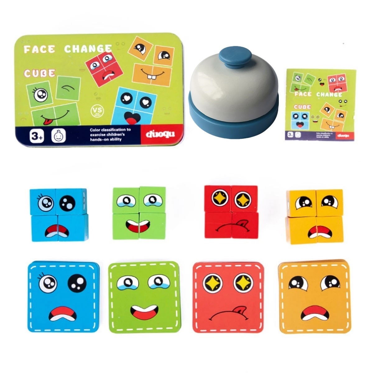 Arden Lane Wooden Cube Face Changing Building Blocks