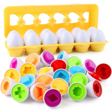 12pcs Geometric Eggs