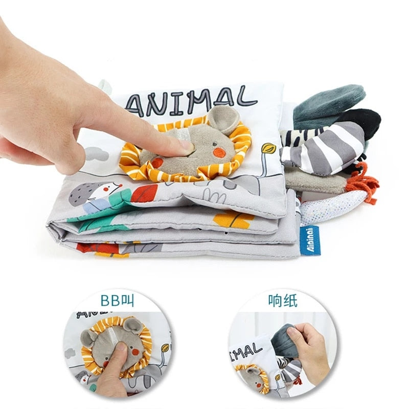 Arden Lane Baby Sensory Cloth Book