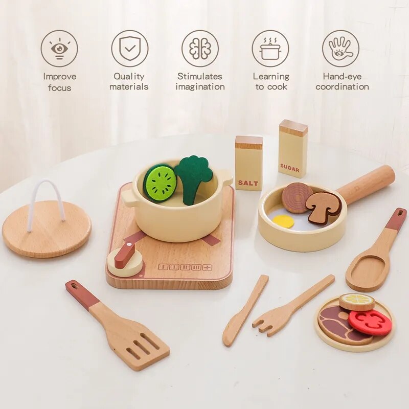 Arden Lane Wooden Kitchen Playset