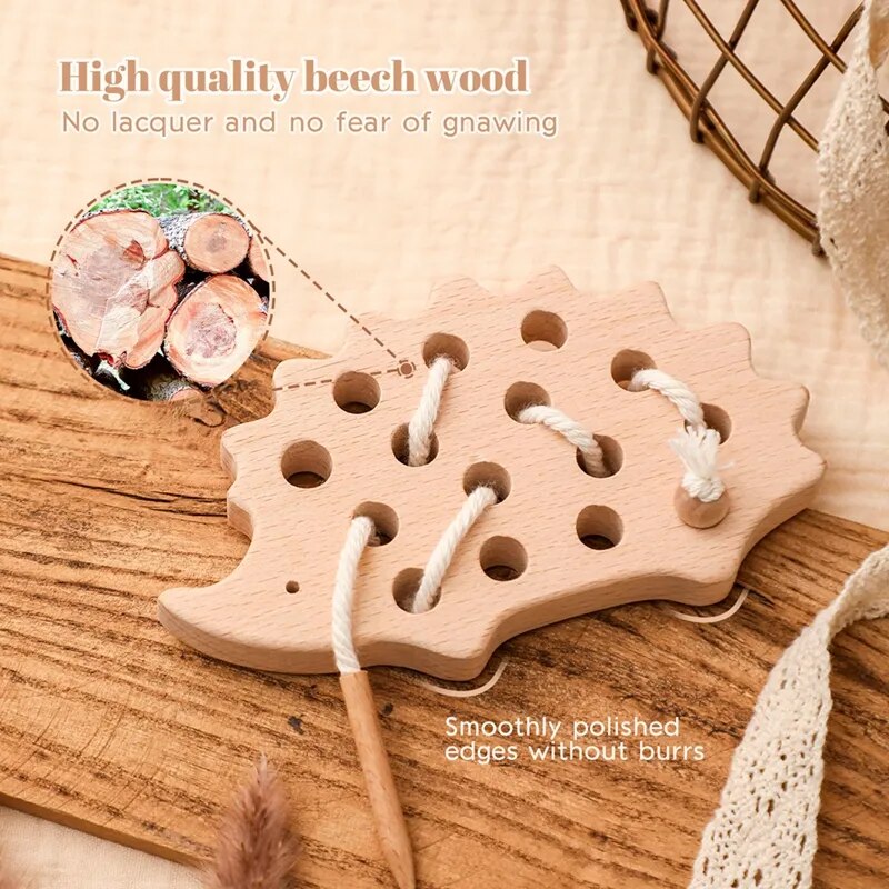 Arden Lane Wooden Threading Toy