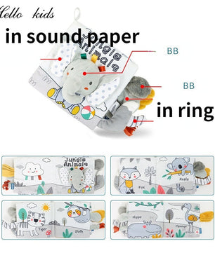 Arden Lane Baby Sensory Cloth Book
