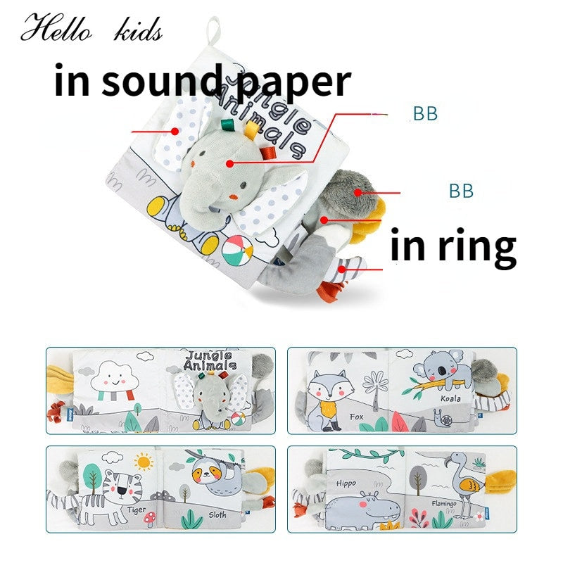 Arden Lane Baby Sensory Cloth Book