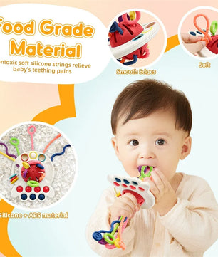 Arden Lane Sensory Silicone Pull String Toy