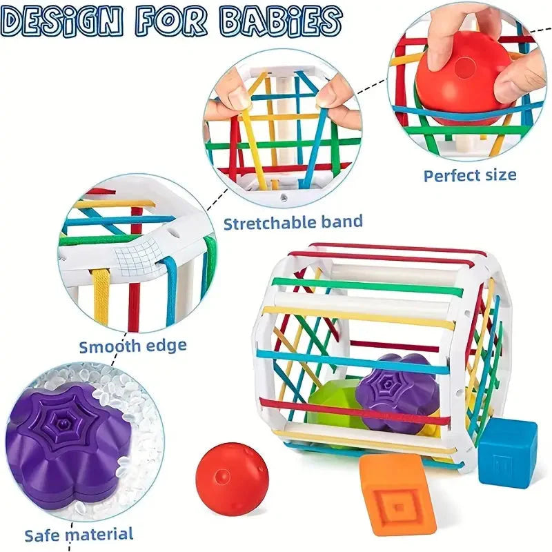 Arden Lane Colorful Shape Blocks Sorting Game